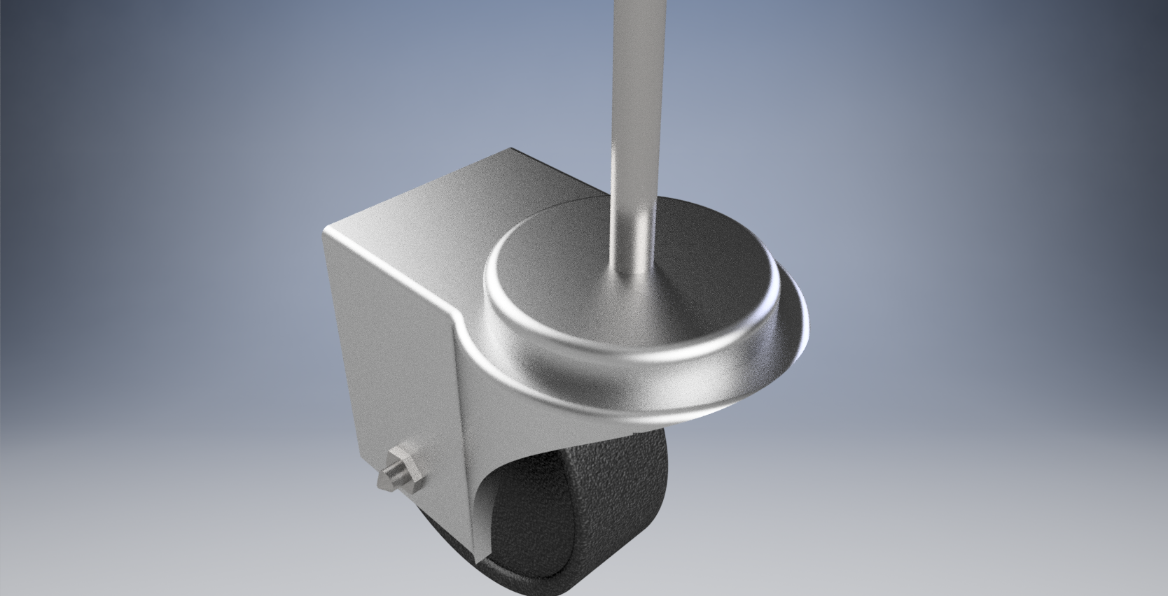 滚动脚轮- 4英寸